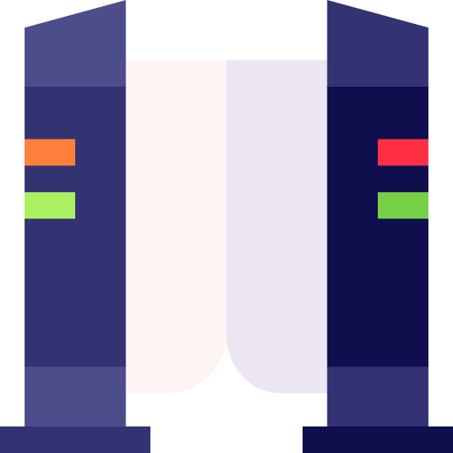 Turnstiles Basic Straight Flat icon