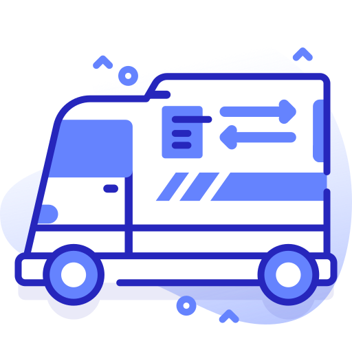 Delivery truck Special Ungravity Lineal icon