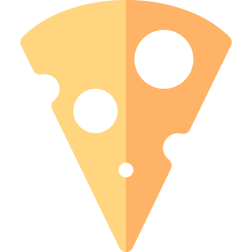 formaggio Basic Rounded Flat icona