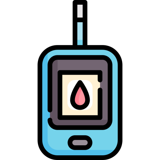 Glucose meter Special Lineal color icon