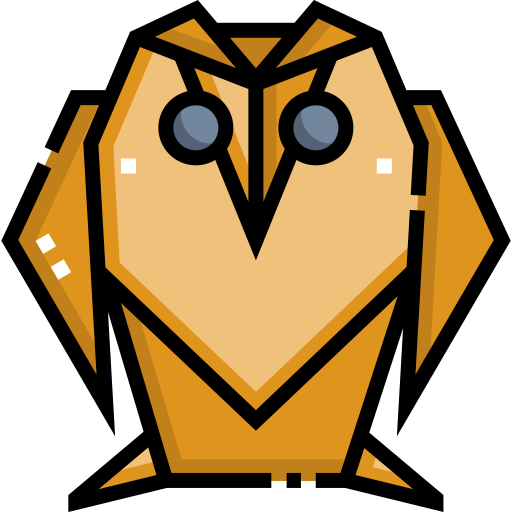 Owl Detailed Straight Lineal color icon
