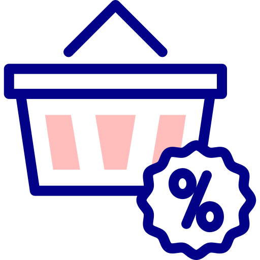 Shopping cart Detailed Mixed Lineal color icon