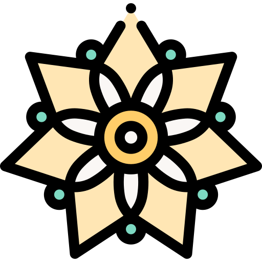 amarilis Detailed Rounded Lineal color icono