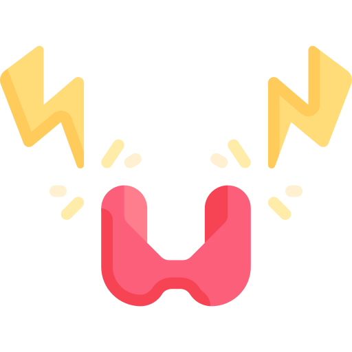 Thyroid Special Flat icon