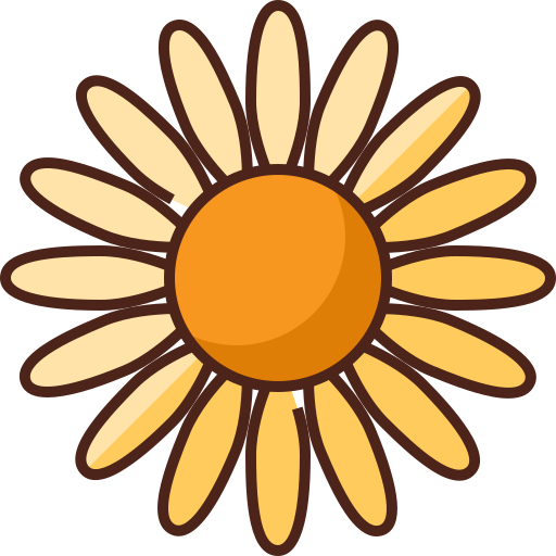 Daisy Generic Outline Color icon