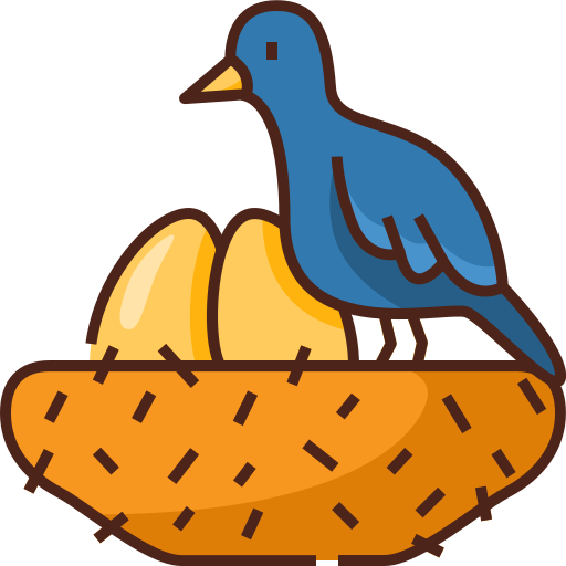 Bird Generic Outline Color icon