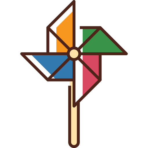 Pinwheel Generic Color Omission icon