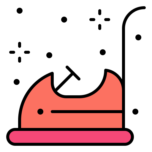 バンパーカー Generic Outline Color icon