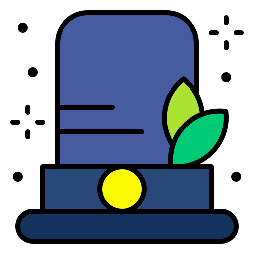 トップハット Generic Outline Color icon
