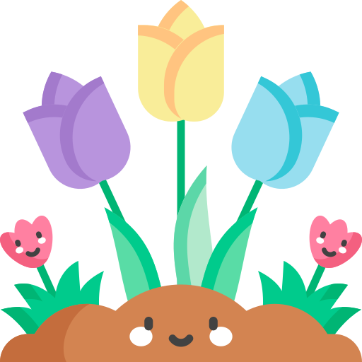 tulipany SBTS2018 Flat ikona