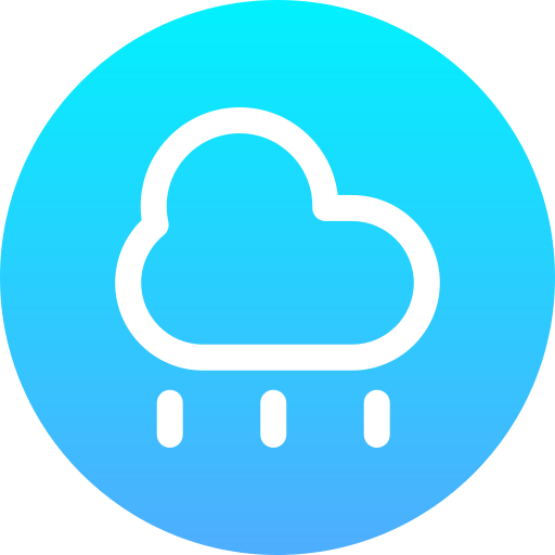 Rain Generic Flat Gradient icon