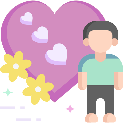 Valentines day SBTS2018 Flat icon
