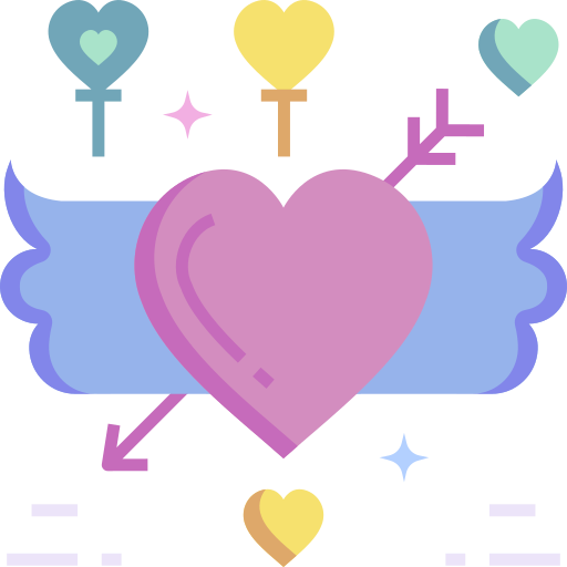 Heart SBTS2018 Flat icon
