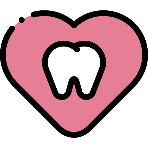 Dental care Detailed Rounded Lineal color icon