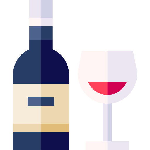 ワイン Basic Straight Flat icon