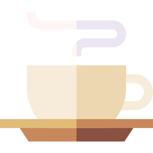 Cappuccino Basic Straight Flat icon