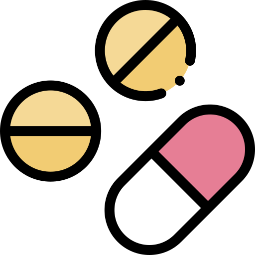 tabletten Detailed Rounded Lineal color icon