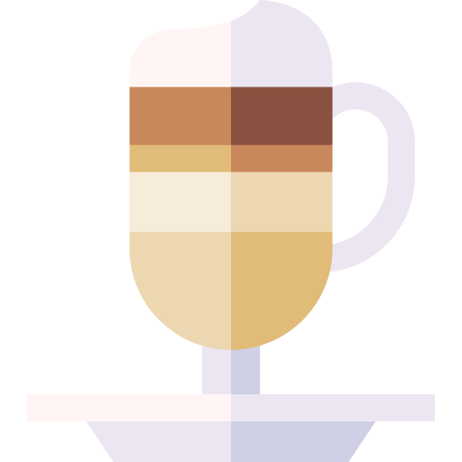 cappuccino Basic Straight Flat icon