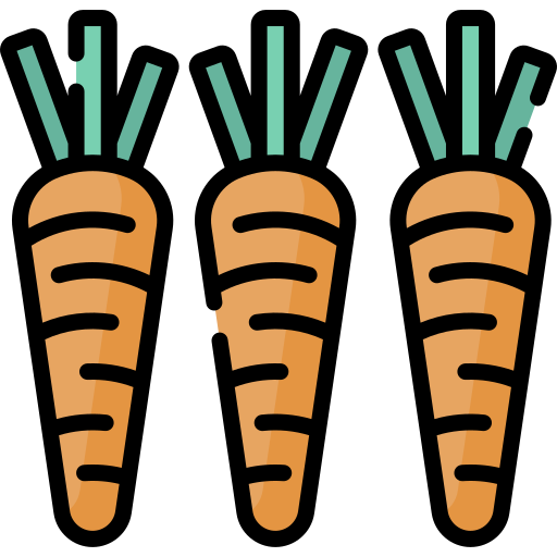 zanahoria Special Lineal color icono