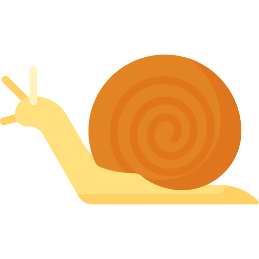 Ślimak Special Flat ikona
