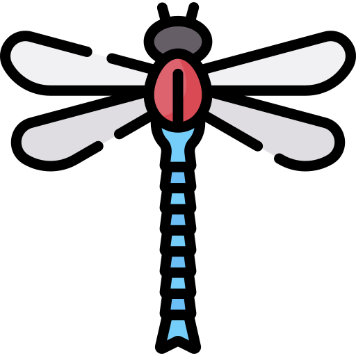 libélula Special Lineal color icono