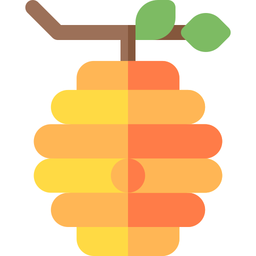 bijenkorf Basic Rounded Flat icoon