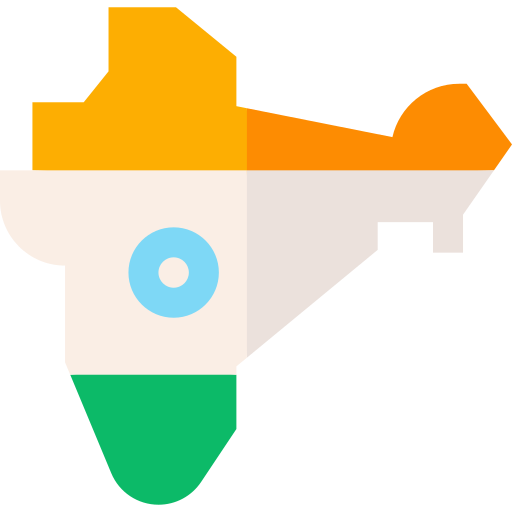 india Basic Straight Flat icona