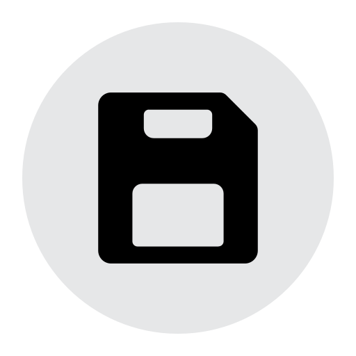 Save button Generic Circular icon