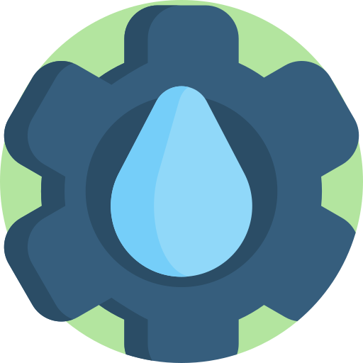 agua Detailed Flat Circular Flat icono