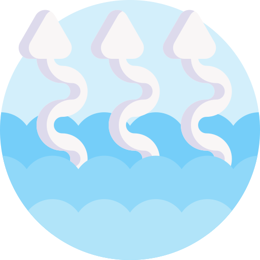 Evaporation Detailed Flat Circular Flat icon