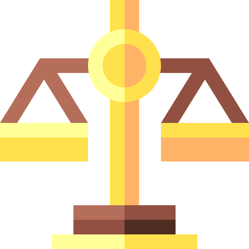 Balance Basic Straight Flat icon