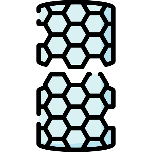 nanotube de carbone Special Lineal color Icône