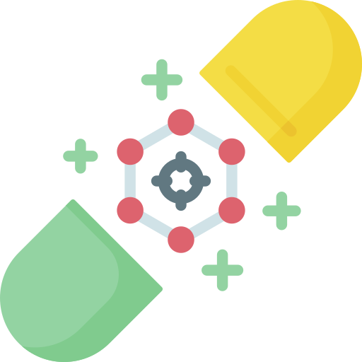 분자 의학 Special Flat icon