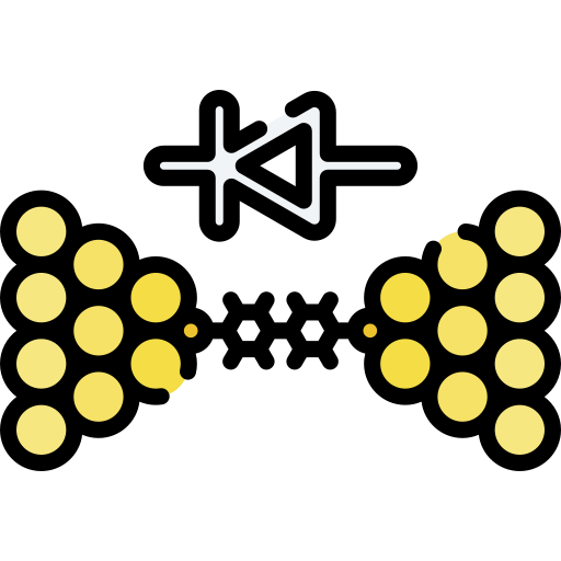 Molecular electronics Special Lineal color icon