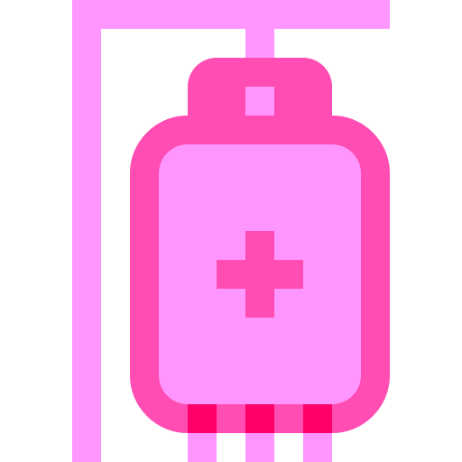 Blood bag Basic Sheer Flat icon