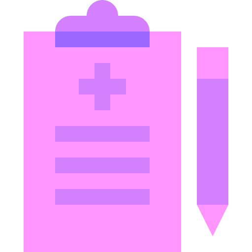 Medical record Basic Sheer Flat icon