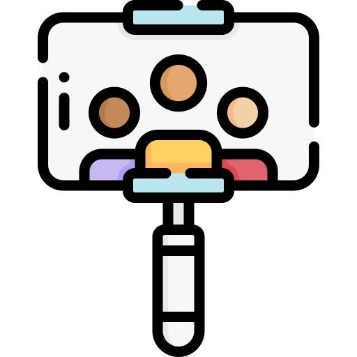 셀카 Special Lineal color icon