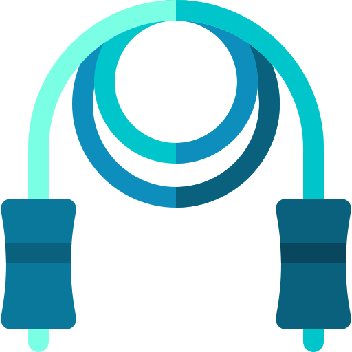 Skipping rope Basic Rounded Flat icon