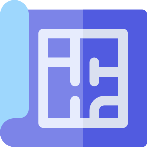 Blueprint Basic Rounded Flat icon