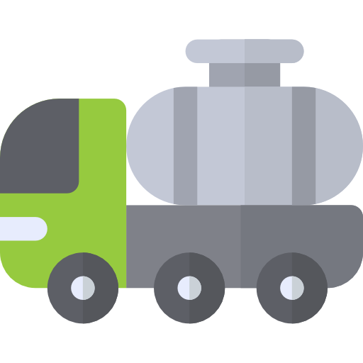 tankwagen Basic Rounded Flat icon