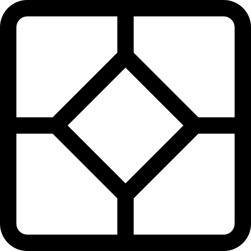 Tile Basic Rounded Lineal icon