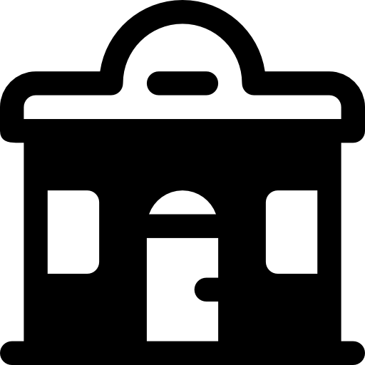 House Basic Rounded Filled icon