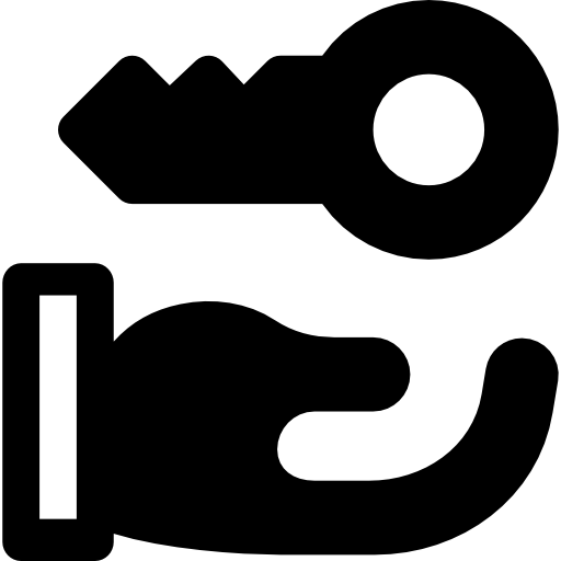 鍵 Basic Rounded Filled icon