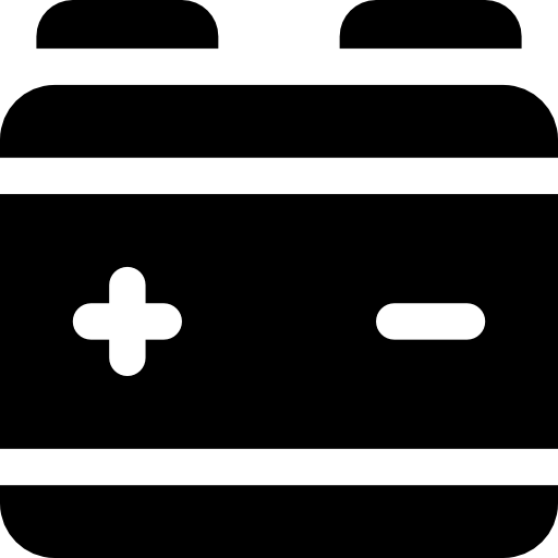 Battery Basic Rounded Filled icon