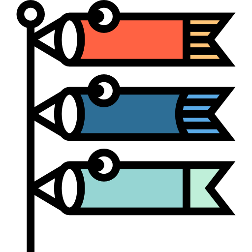 Коинобори Detailed Straight Lineal color иконка