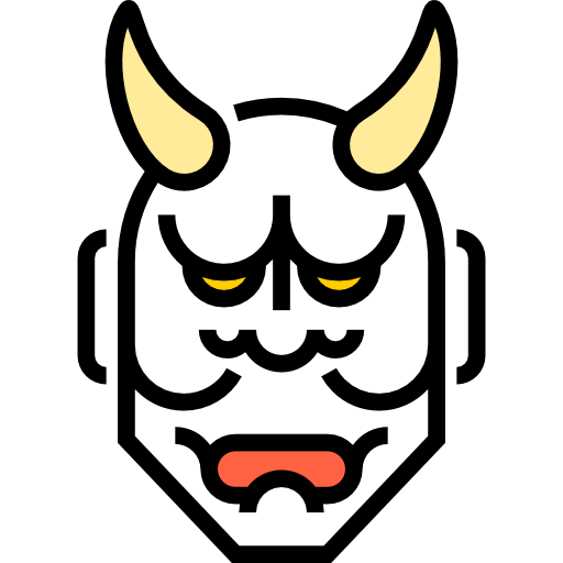 hannya Detailed Straight Lineal color icona
