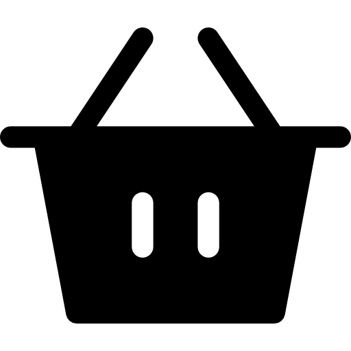 cesta Basic Rounded Filled icono