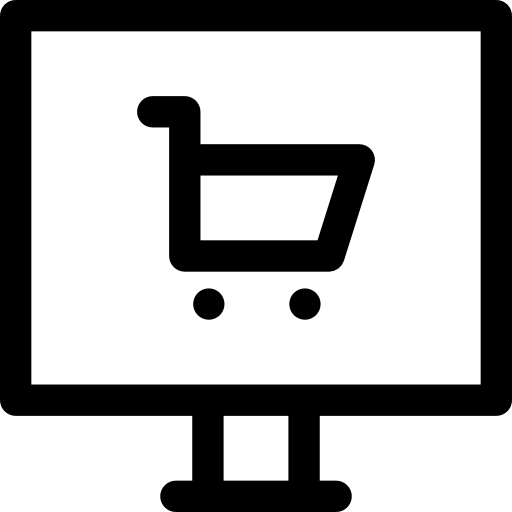 compras online Basic Rounded Lineal Ícone