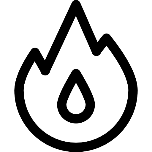 熱い Basic Rounded Lineal icon
