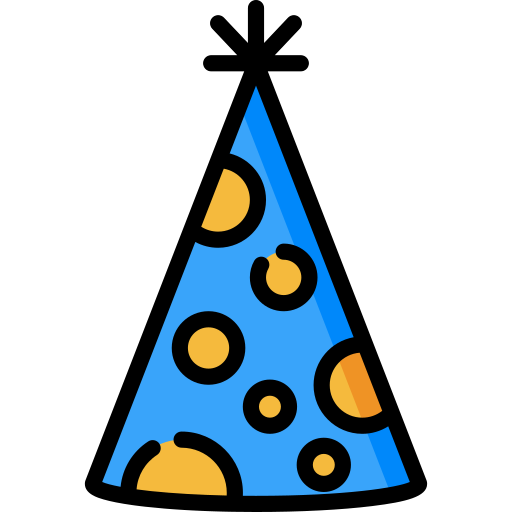 cappello da festa Special Lineal color icona
